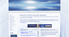 Desktop Screenshot of mysticlivingtoday.com